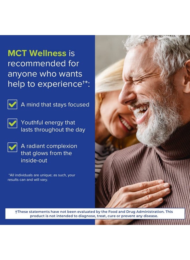 Gundry MD Mct Wellness Powder To Support Energy Ketone Production And Brain Health Keto Friendly Sugar Free (30 Servings) (Raspberry Medley)  - Image 3