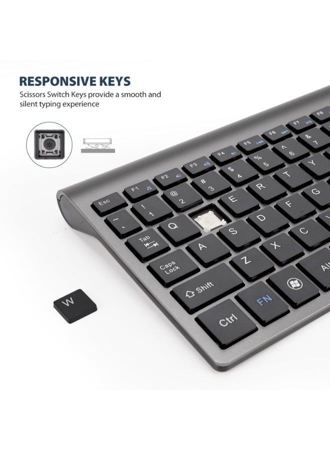 EBMINI New Wireless Keyboard Mouse Office Esports Set - Image 4