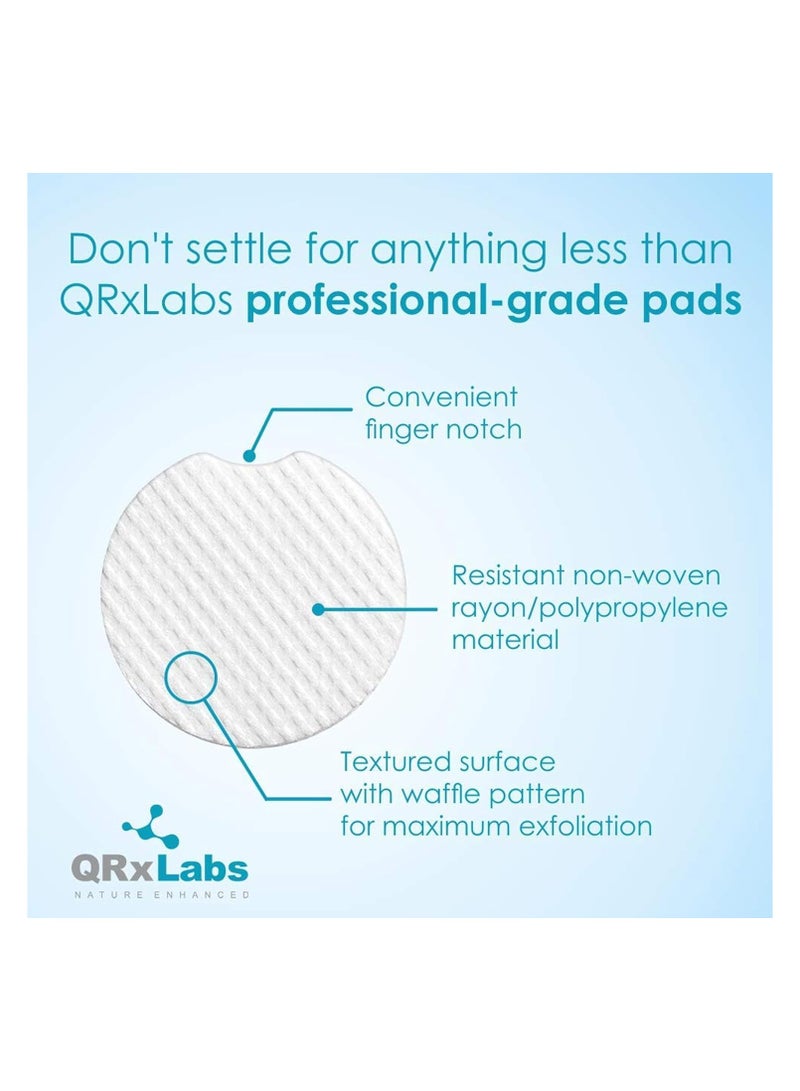 كيو آر إكس لابس 10 قطع من مناديل التحكم في حب الشباب من QRxLabs تحتوي على 10% + 2% فيتامينات ألانتوين وفيتامينات B5 وC وE ونبات الآذريون والشاي الأخضر يساعد على التخلص من حب الشباب والسيطرة عليه - Image 4