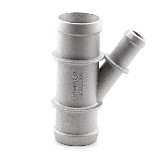 CNUPSM Aluminium Water Radiator Coolant Hose Connector Pipe 1C0121087E Compatible With VW MK6 Jetta 1108 Polo 0520 Skoda 1115 Seat 1317 16L Audi TT 18T 0306 - Image 5