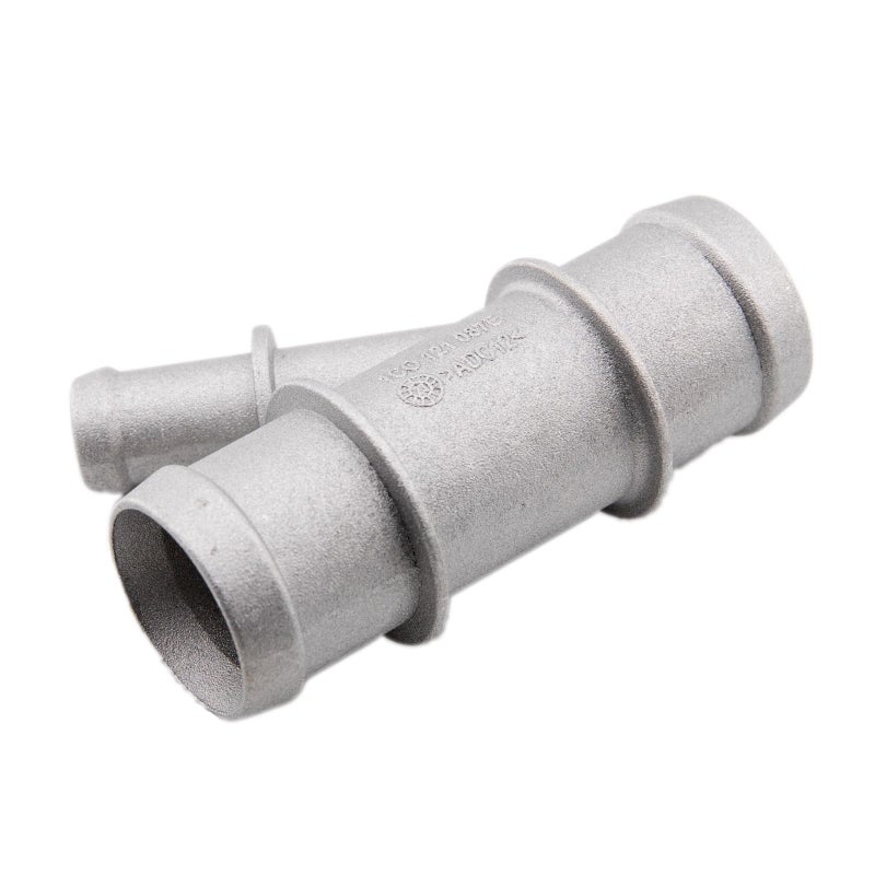 CNUPSM Aluminium Water Radiator Coolant Hose Connector Pipe 1C0121087E Compatible With VW MK6 Jetta 1108 Polo 0520 Skoda 1115 Seat 1317 16L Audi TT 18T 0306 - Image 2