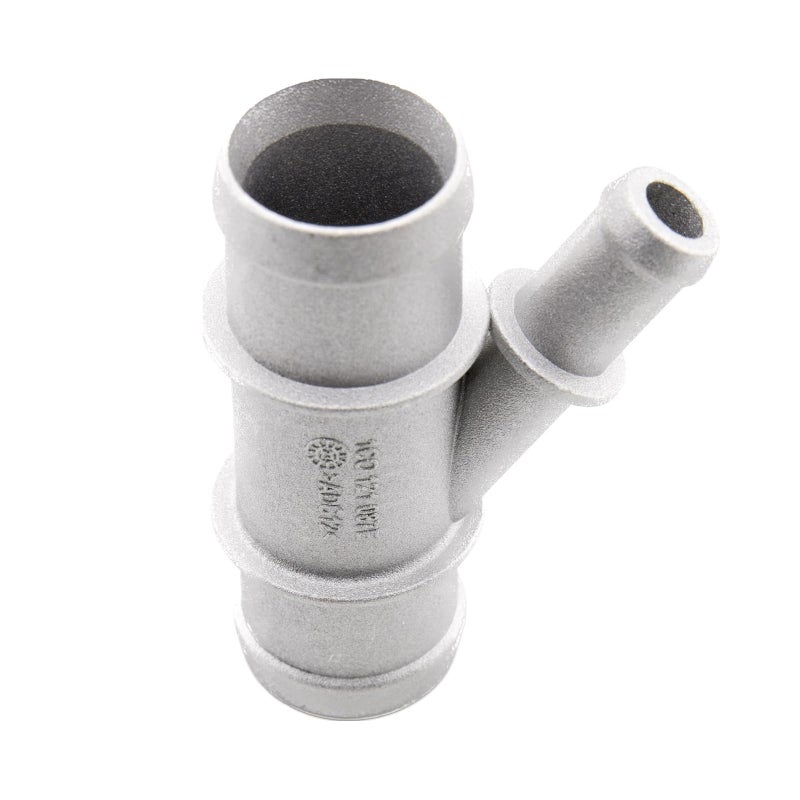 CNUPSM Aluminium Water Radiator Coolant Hose Connector Pipe 1C0121087E Compatible With VW MK6 Jetta 1108 Polo 0520 Skoda 1115 Seat 1317 16L Audi TT 18T 0306 - Image 4