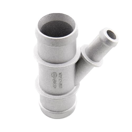 CNUPSM Aluminium Water Radiator Coolant Hose Connector Pipe 1C0121087E Compatible With VW MK6 Jetta 1108 Polo 0520 Skoda 1115 Seat 1317 16L Audi TT 18T 0306 - Image 3