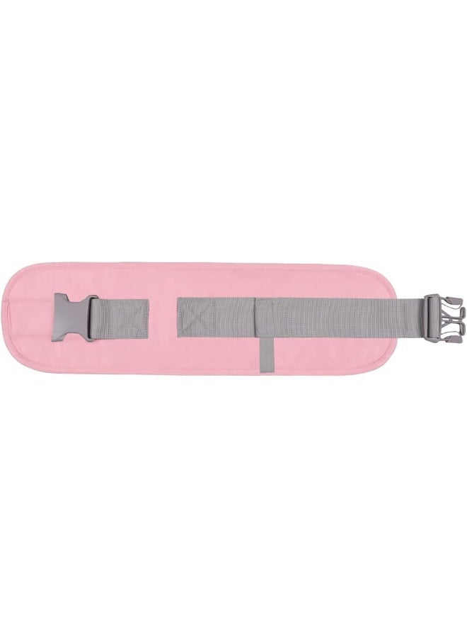 HONCH HHOCN Waistband Extender Extension Belt with Adjustable Strap Buckle for Baby Hip Seat Carrier Baby Waist Stool (Pink) - Image 1