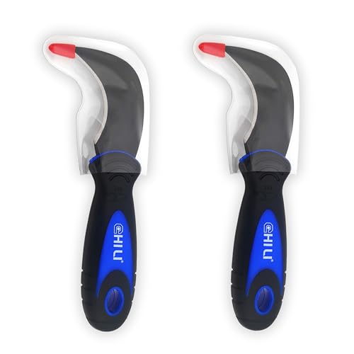 CHILI Tools 2PC. Linoleum Knife with SK-5 Hardened Carbon Steel Blade and Safe Material Rubber Handle for Flooring, Vinyl Flooring, Linoleum, Cutting Wallpaper, Made In Taiwan - Image 5