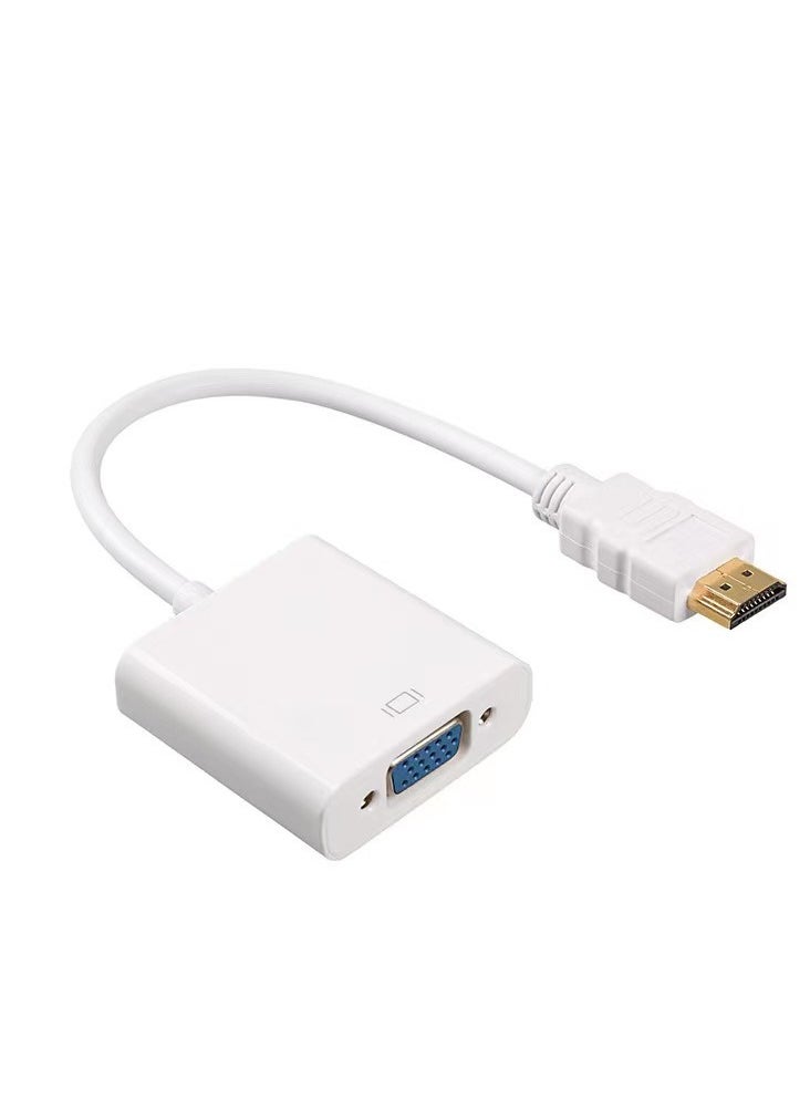 Generic HDMI to VGA Adapter Converter 1080P External Video Card to Desktop,Laptop,HDTV,Monitor,Projector  - Image 1