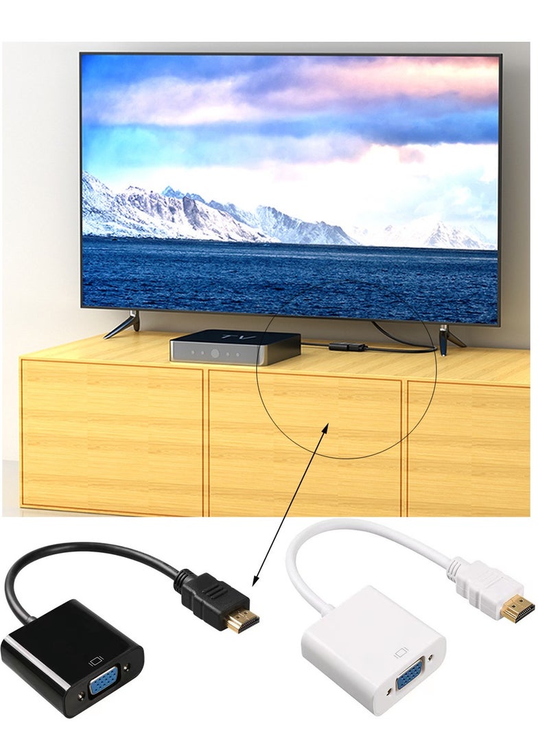 Generic HDMI to VGA Adapter Converter 1080P External Video Card to Desktop,Laptop,HDTV,Monitor,Projector  - Image 3