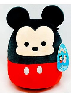 SQUISHMALLOW Disney Squishmallow 8 Mickey Mouse Kelly Toys Super Soft Stuffed Plush Toy Pillow  - Image 1