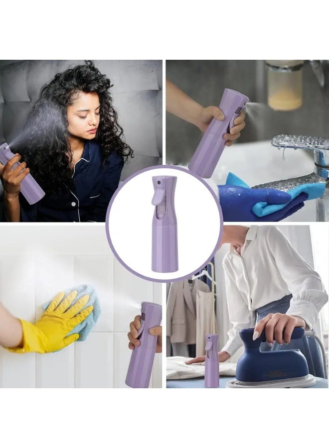 شي إن مجموعة أدوات الشعر 5 في 1 – بخاخة مياة + فرشاة ومشط حواجب + فرشاة للحواف + فرشاة تقسيم + فرشاة شعر - Image 4