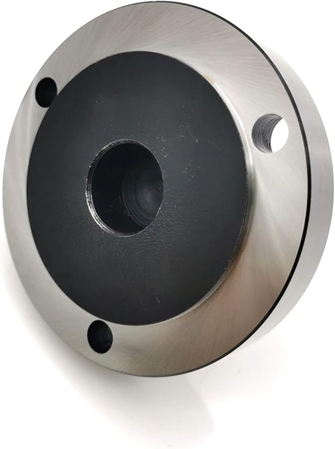 Silver Alloy Cone Flange Plate Connector Rust Proof For 100mm 4 Inch 3 4 Claw K11 K12 Wheel Milling - Image 5