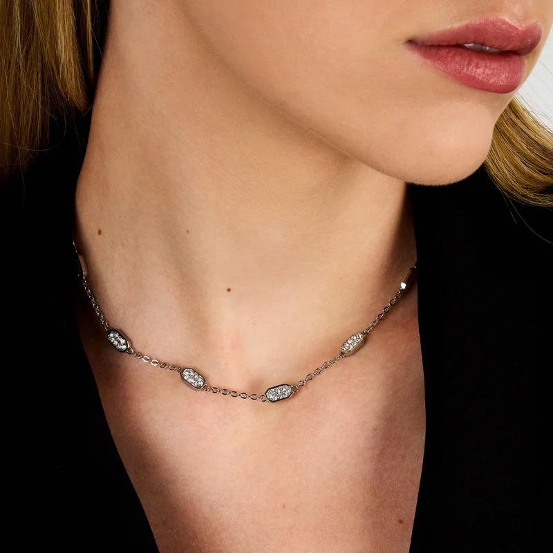 Karl Lagerfeld  Crystals collection Womens's   Necklace - KLAYC63 for Women | Best Price UAE