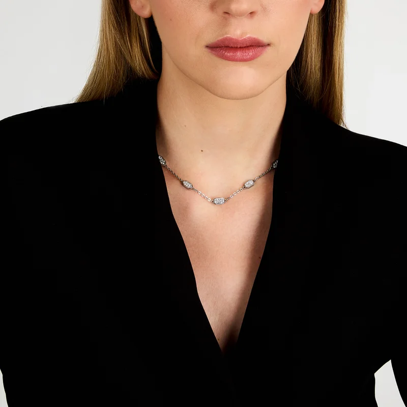 Karl Lagerfeld  Crystals collection Womens's   Necklace - KLAYC63 for Women | Best Price UAE