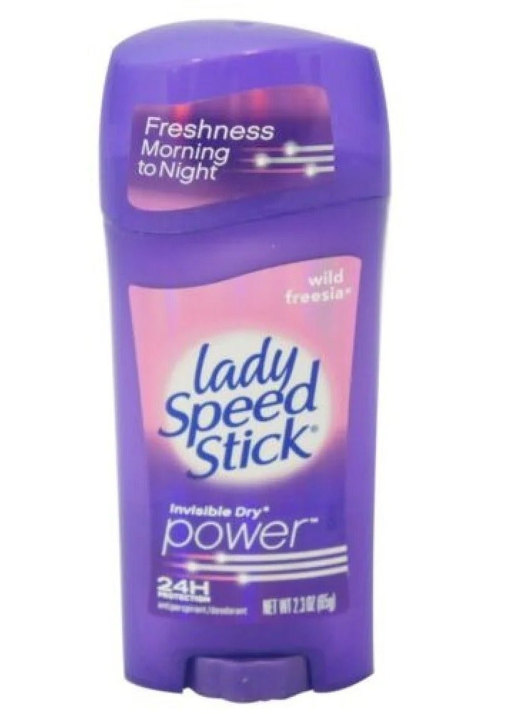 ليدي سبيد ستيك مزيل رائحة العرق وايلد فريزيا غير مرئي 65 جم - Image 1