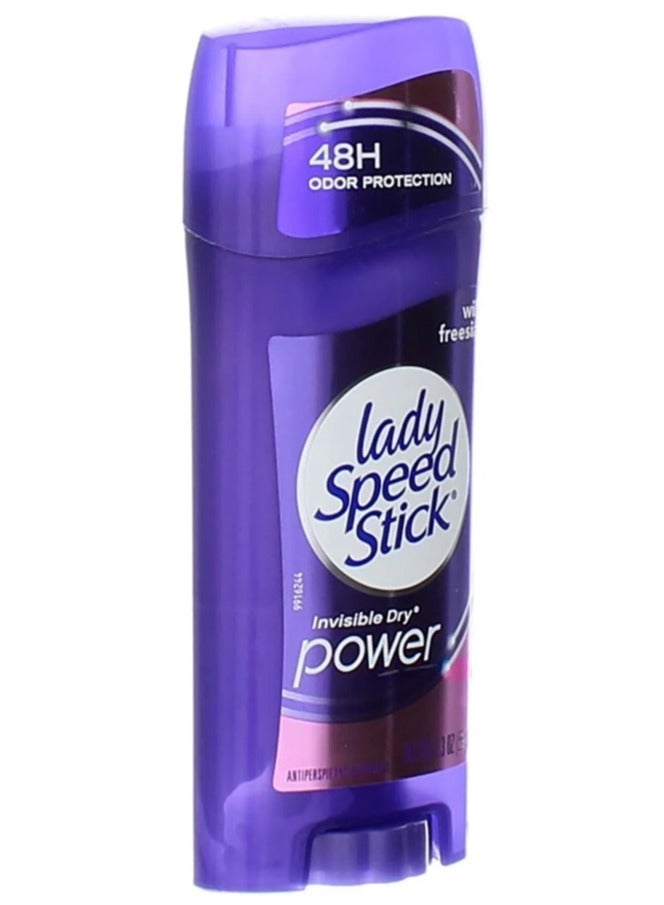 ليدي سبيد ستيك مزيل رائحة العرق وايلد فريزيا غير مرئي 65 جم - Image 2