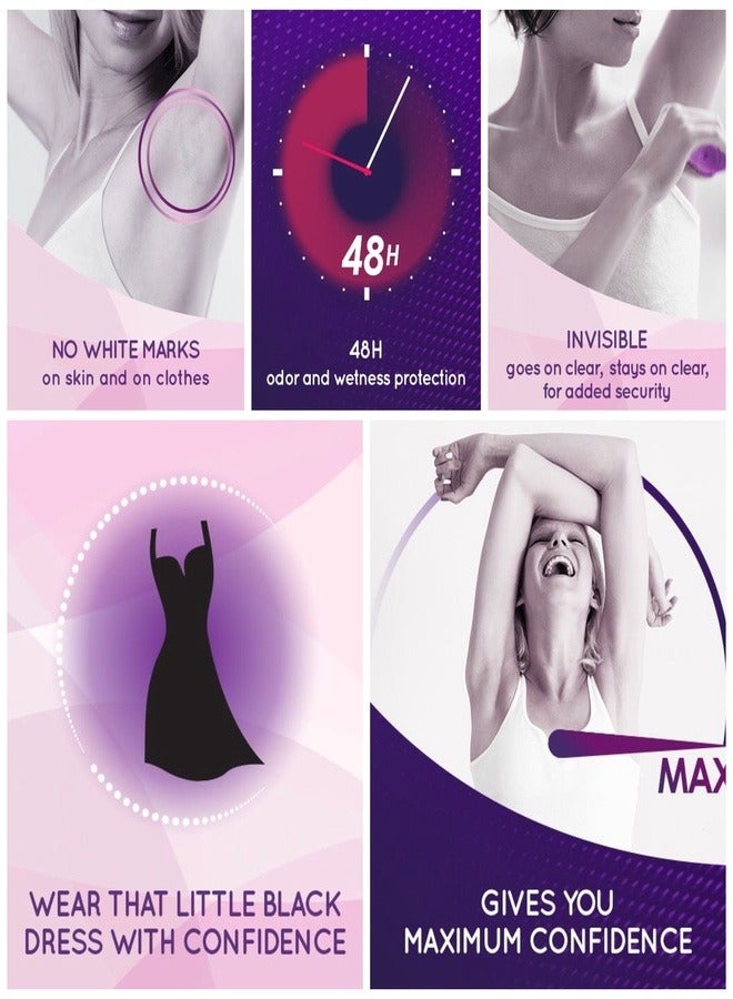 ليدي سبيد ستيك مزيل رائحة العرق وايلد فريزيا غير مرئي 65 جم - Image 3