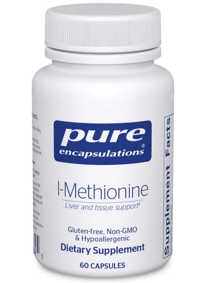 Pure Encapsulations L-Methionine | Glutathione and Amino Acid Supplement for Joints, Liver and Pancreas Support, Antioxidants, and Nervous System* | 60 Capsules - Image 1