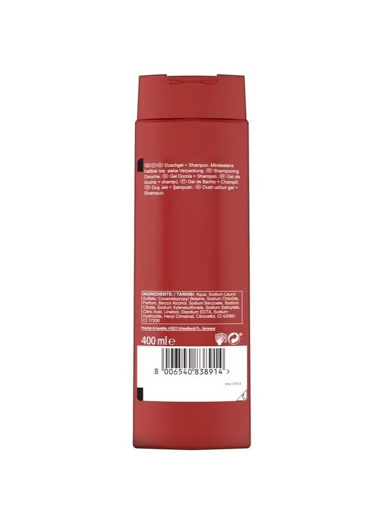 أولد سبايس جل الاستحمام كابتن 3 في 1 400 مل - Image 2