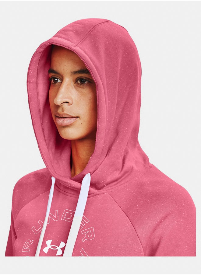 UNDER ARMOUR Rival Fleece Metallic Hoodie  - Image 4