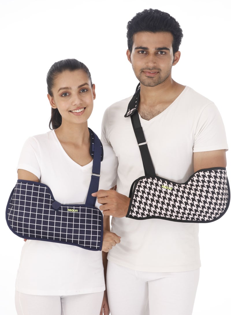 NEOLIFE Arm Sling(Stripes & Checks) - Small - Image 3
