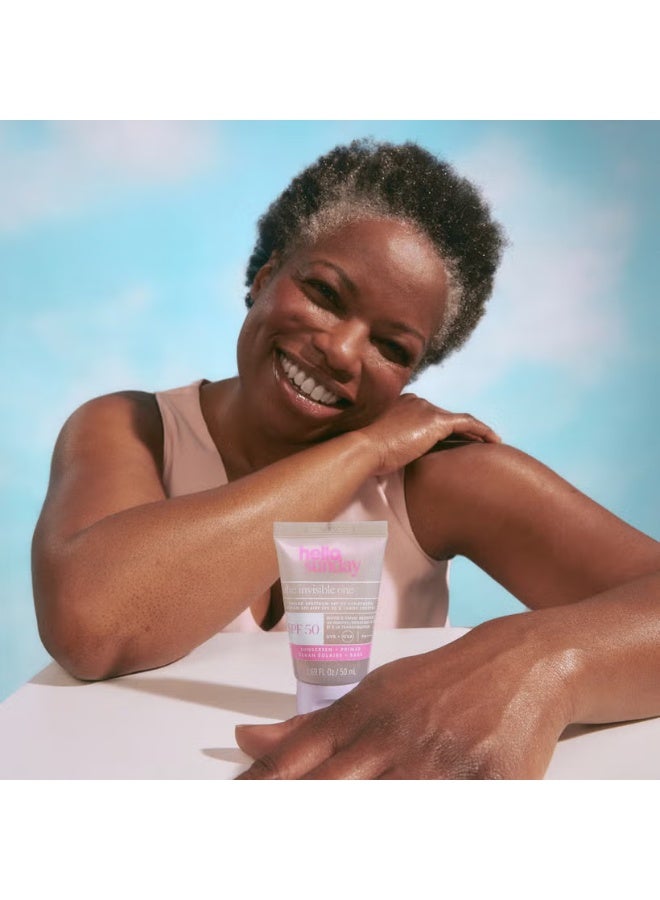 Hello Sunday The Invisible One - Invisible Primer SPF 50 With Hyaluronic Acid And Vitamin C - 50ml Pa++++ - Image 4