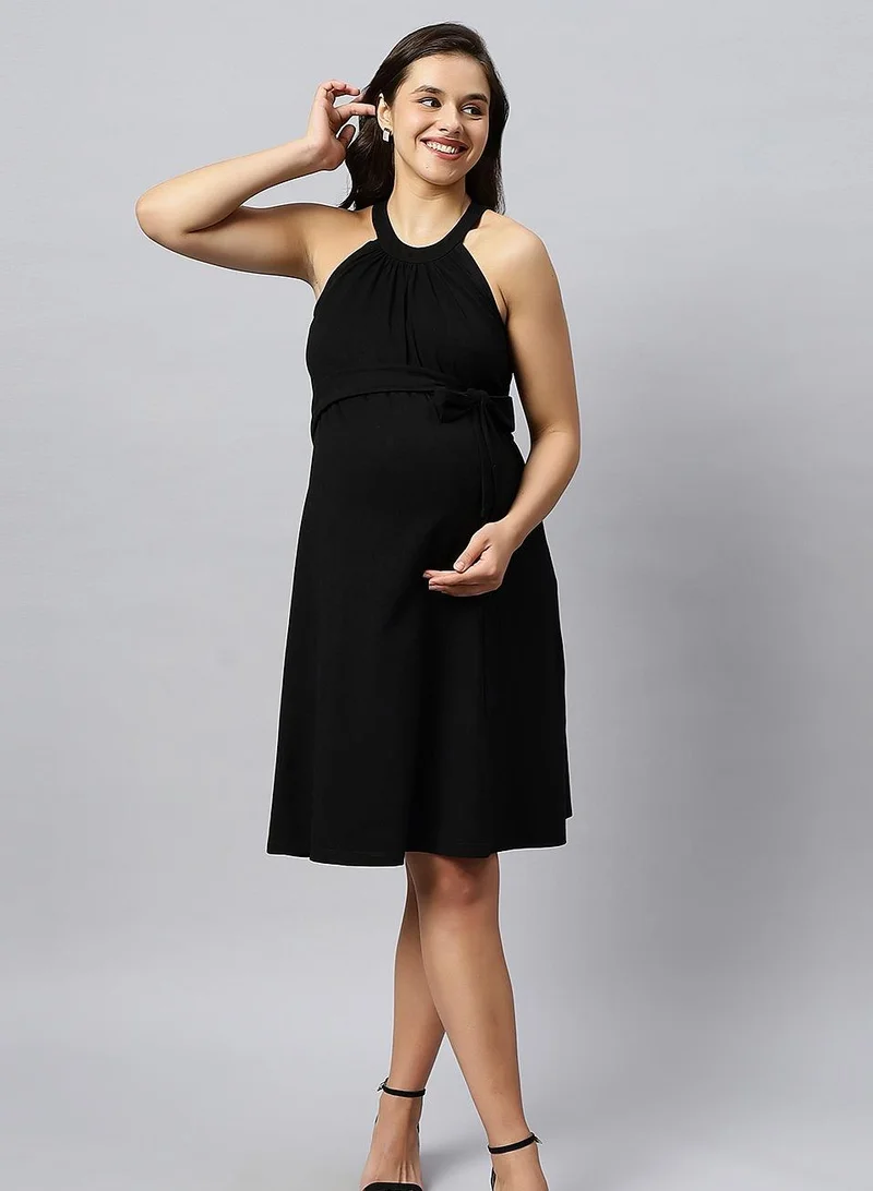 TUMMY Halter Neck Dress