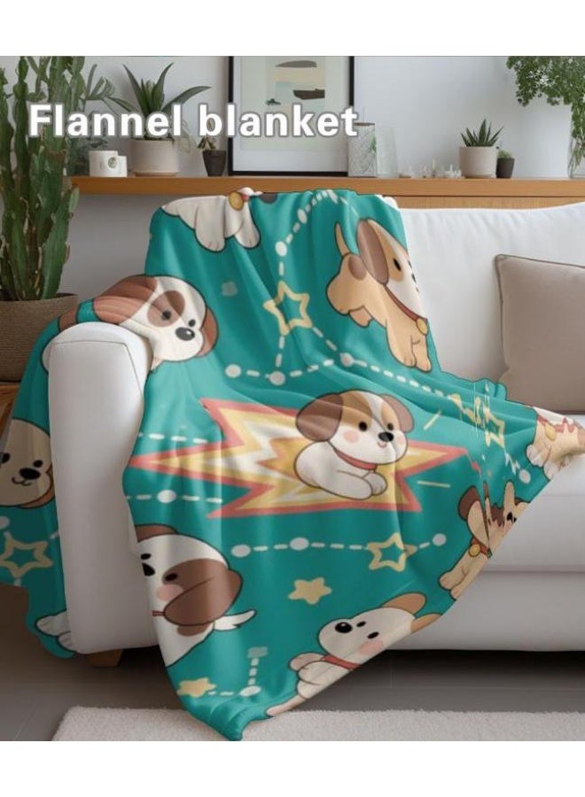 general Children's or student cartoon flannel thin blanket (warm and comfortable, suitable for sleep, games) 100cm*150cm - 669 - Image 5