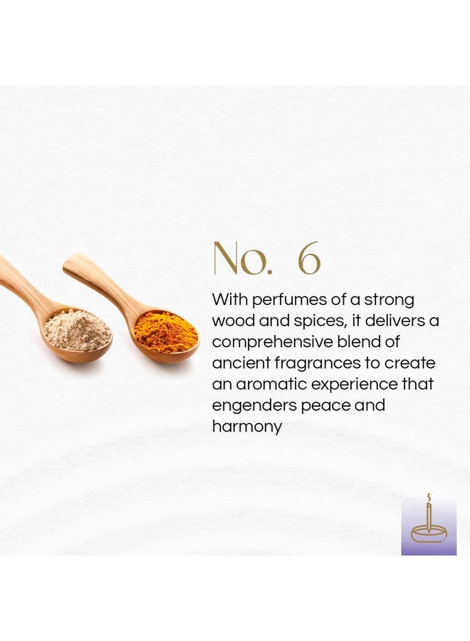 Gonesh - Classic Collection - Non-Toxic 10” Slow Burn Wood & Spice Aromatic Sticks - No. 6-100 Pack - Image 2