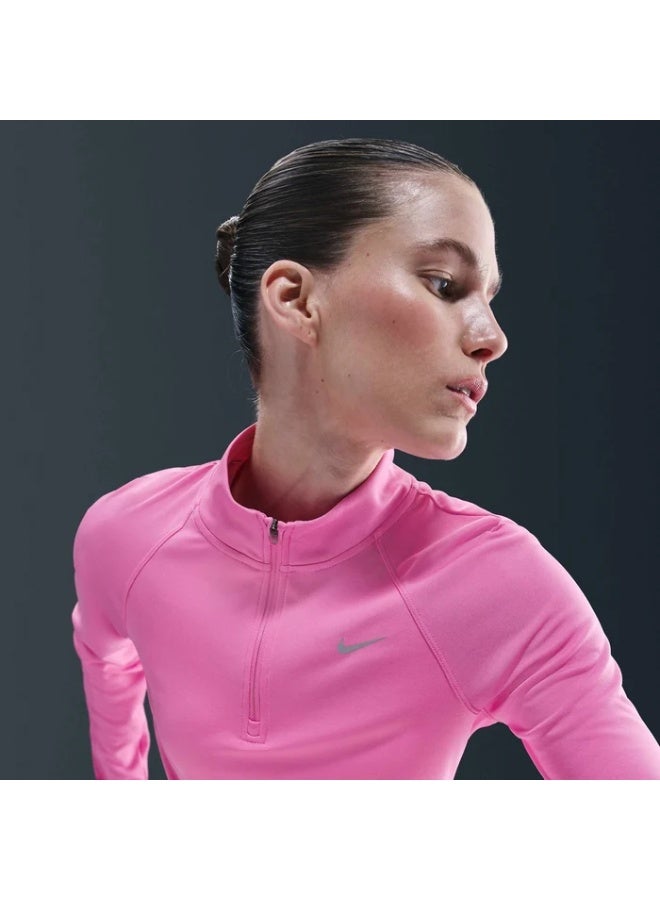 Nike Women’s Nike Tempo Swoosh Hybrid Dri-FIT Half-Zip Top - Image 3