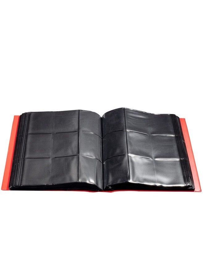 Monster Protectors - Mega Red Holofoil 9 Pocket Xl Binder With Hard Cover Holds 720 Collectible Trading Cards Compatible With Pokémon Yugioh Mtg And Other Tcgs Keeps Your Cards Safe And Secure - Image 1