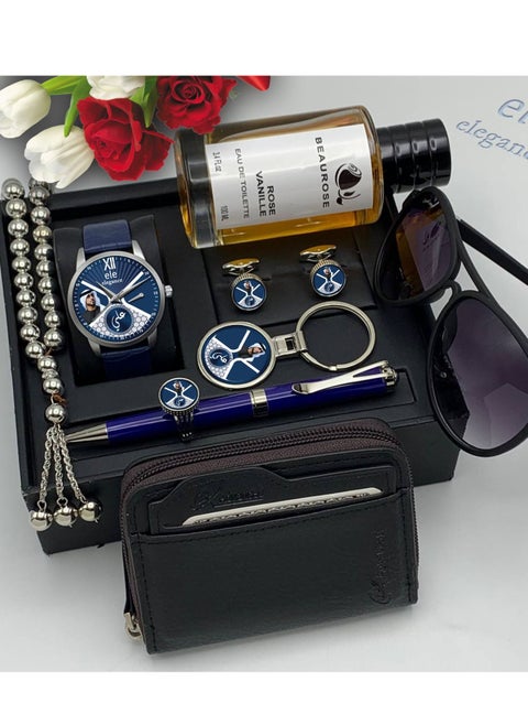 A complete men's set containing 9 pieces Bassem Ali