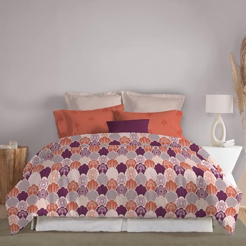 MYTRIDENT Celebration Bedsheet Gifting Collection Double Size - Mehfil Rust - Image 5