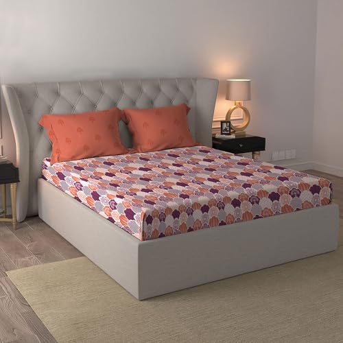 MYTRIDENT Celebration Bedsheet Gifting Collection Double Size - Mehfil Rust - Image 2