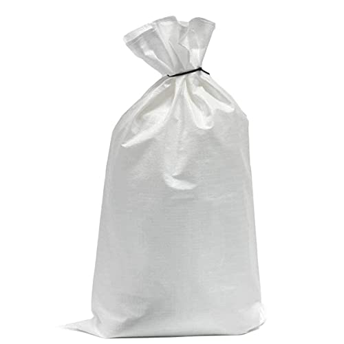 PackSmith White Gunny Bags 12x18 Inches | 10Kg Capacity Lightweight Woven Bora for Food Parcel Packing | Reusable Sack for Storage, Courier, Household Use | Empty Poly Bag Set of 10 Pieces - Image 5