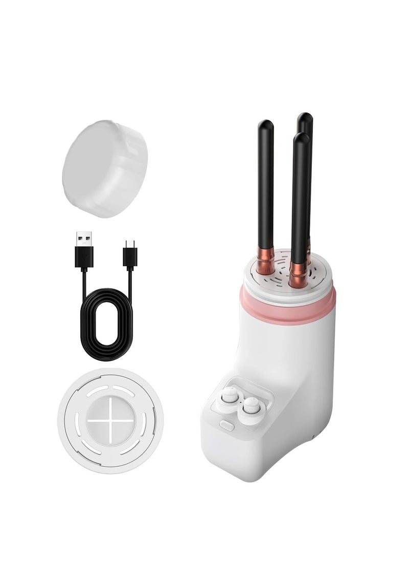 SYOSI - Electric Makeup Brush Dryer Machine, Deep Cleaner Kit for Makeup Brushes, Time&Temperature Adjustable, Constant Temperature Without Hurting The Bristles, fit for Almost All Size Make up Brushes - Image 1