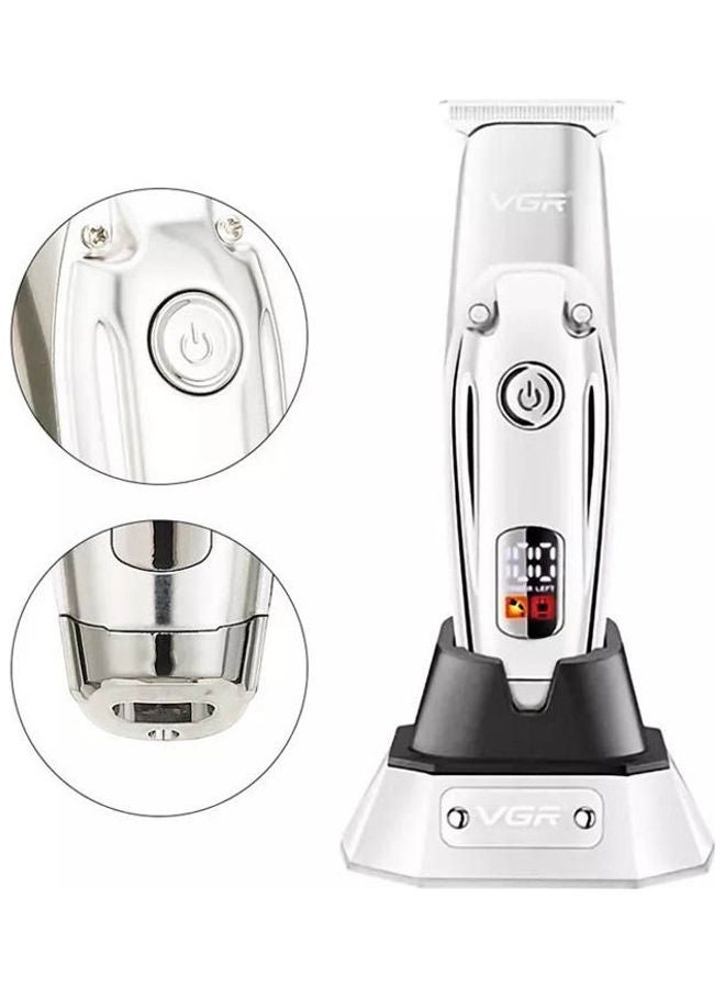 VGR V-277 Hair Shaver Silver Silver - Image 2