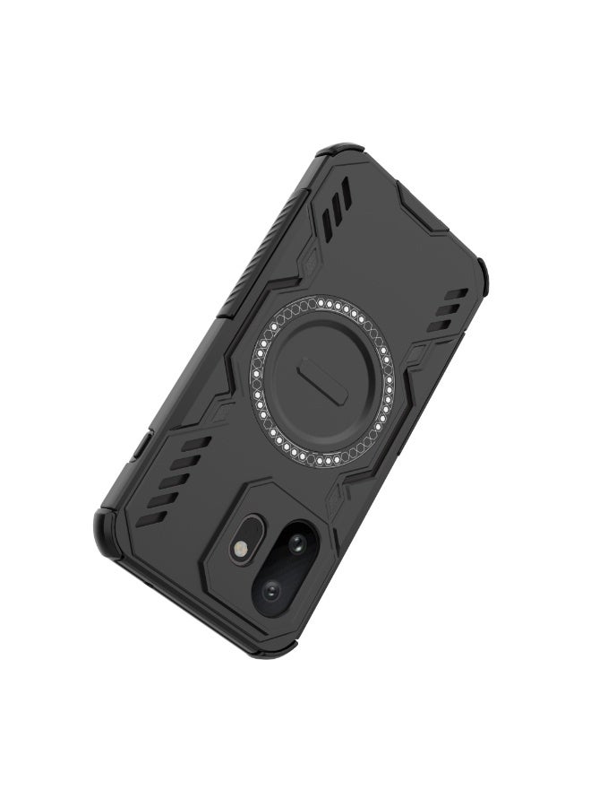 جراب OnePlus 15T 5G بتصميم Wing Shield Series مع حلقة مغناطيسية مدمجة وفتحات تبديد حرارة وحماية قوية ضد الصدمات - Image 2