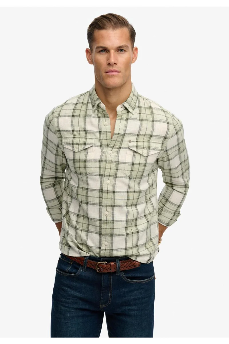 سوبر دراي The Merchant Store - Lite Check Shirt