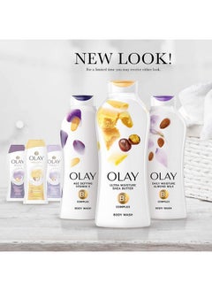 Olay Body Wash Daily Exfoliating White 650 Ml (22 Fl Oz)  - Image 5