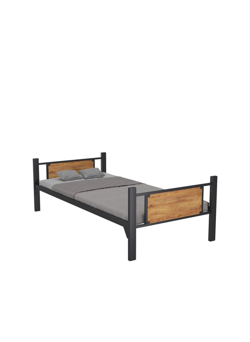 RIGID Steel Single Bed With Heavy Duty Metal 196*95*60 CM - Image 1