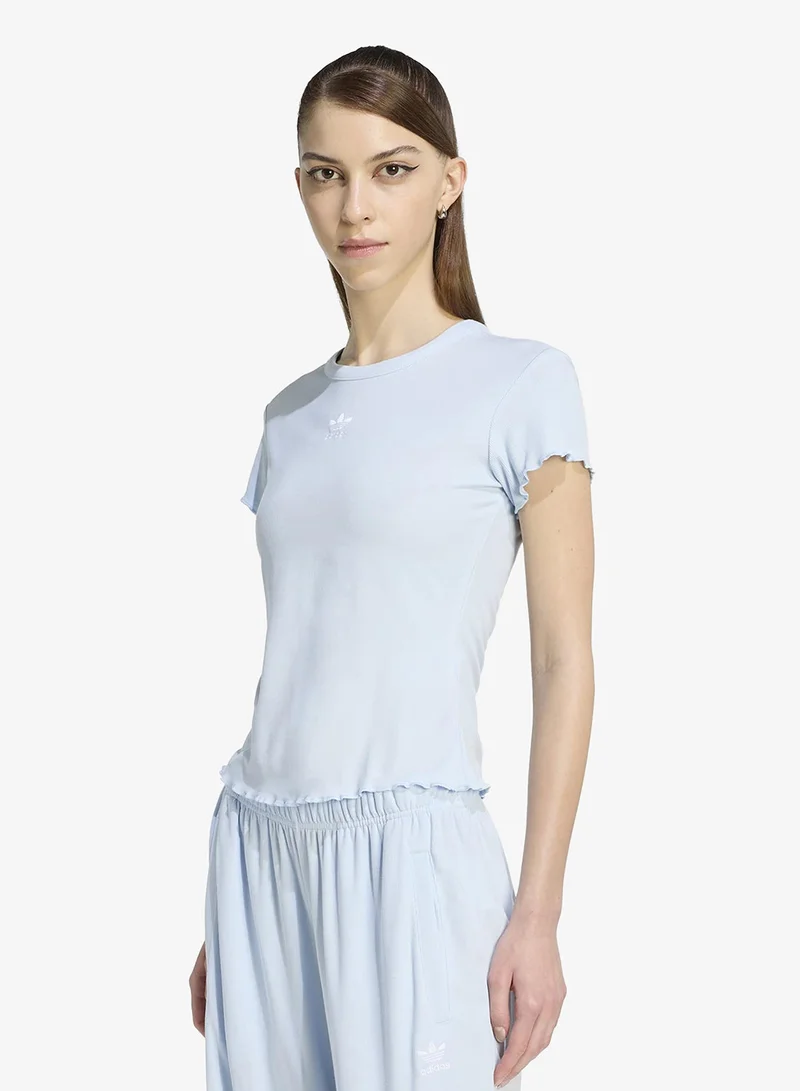 Essentials Scalloped Edge Baby T-Shirt