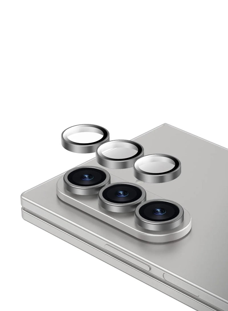 GREEN LION Classic Camera Lens Protector For Samsung Galaxy Z Fold 7 / Anti-Scratch Protection / High Transparency / 9H Hardness - Grey - Image 1