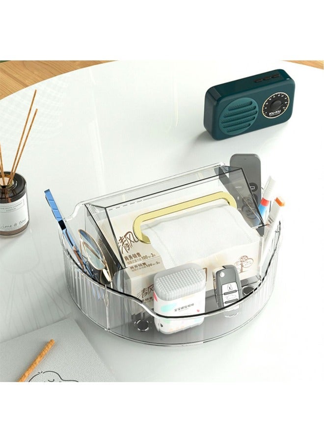 إن كي أكس منظم تخزين المناديل والمكياج مع حامل مناديل - Image 1