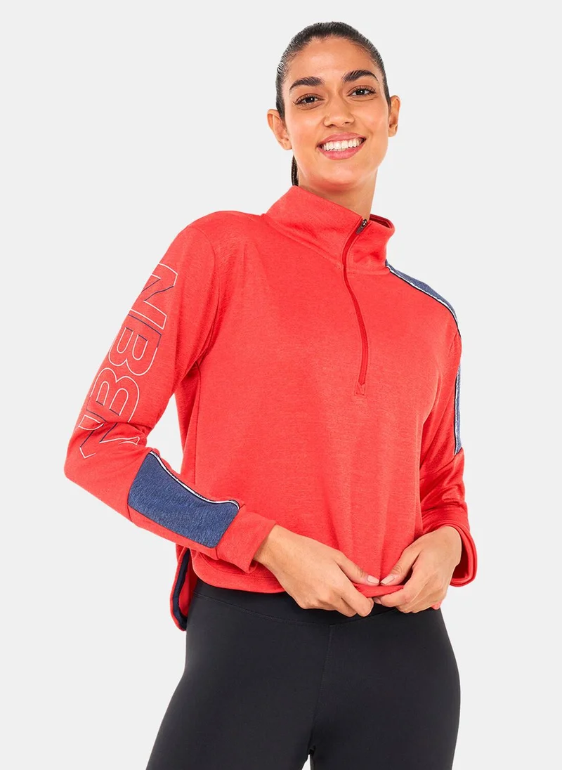 New Balance Women’s Accelerate Pacer Half Zip Top