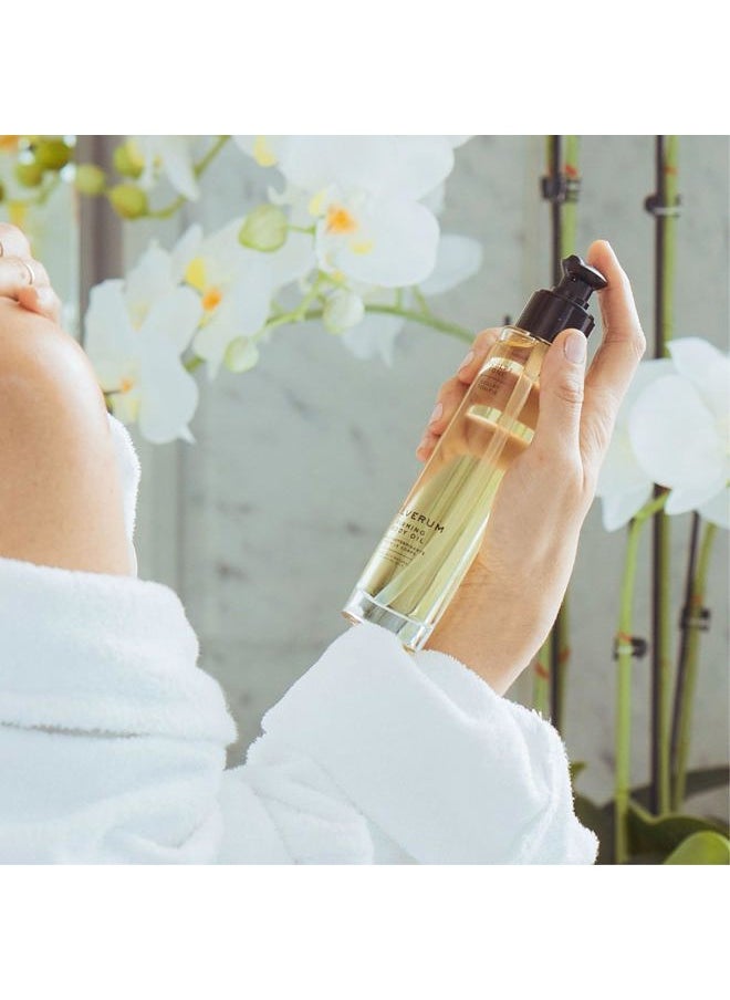 OLVERUM - Olverum Firming Body Oil - Luxury Skin Tightening Oil 100ml Spray - Ethically Sourced Blend of Active Botanical and Essential Oils - Contouring Collagen Boost for Women And Men - Relax. Restore. Renew - Image 1
