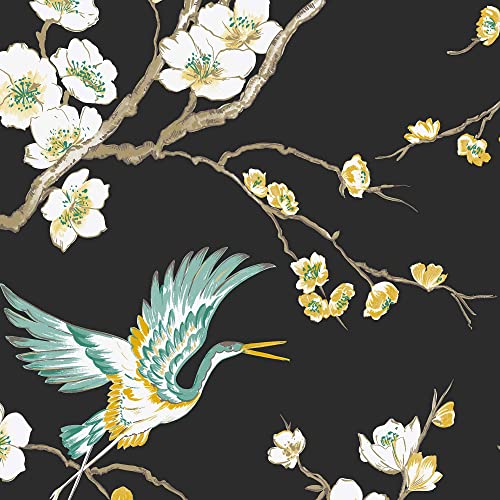 Graham & Brown Kabuki Japan Black Wallpaper - Image 4