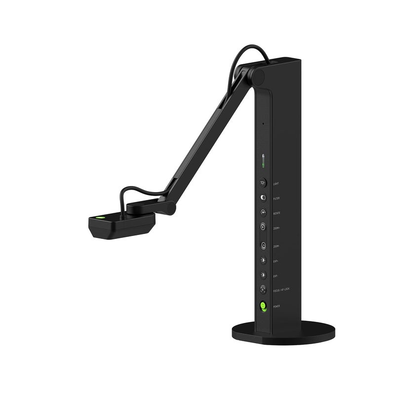 IPEVO VZ-R Ultra HDMI/USB Dual-Mode 13MP Document Camera, 4K, Mac, Windows, Chromebook, Connects to IFPs, TVs, Monitors, Projectors Without Computer. for Classroom, Teaching, Learning, Online Meeting - Image 5