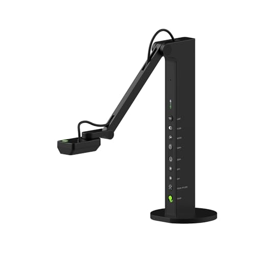 IPEVO VZ-R Ultra HDMI/USB Dual-Mode 13MP Document Camera, 4K, Mac, Windows, Chromebook, Connects to IFPs, TVs, Monitors, Projectors Without Computer. for Classroom, Teaching, Learning, Online Meeting - Image 1