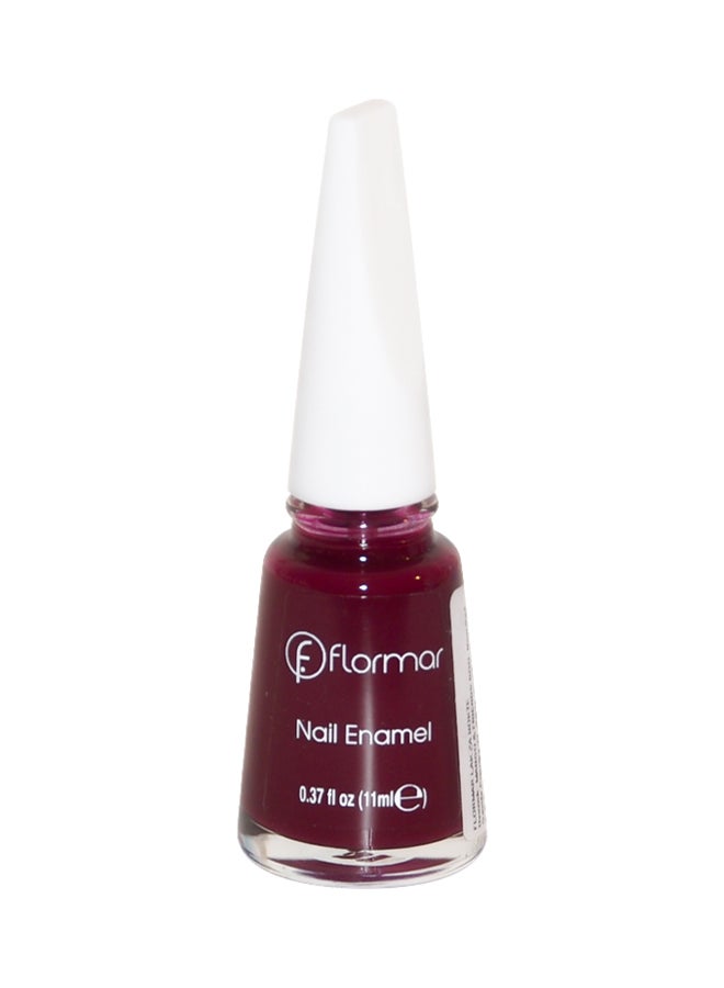 flormar Long Lasting Glossy Nail Polish 075 Broque Brdeaux - Image 1