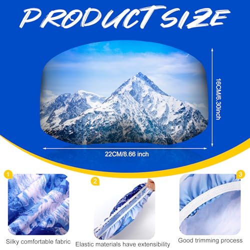 Copkim 6 Pcs Ski Snowboard Goggle Cover Sleeve Protective Goggle Cover Protectors Lens Scratch Dust Protection for Travel Storage Youth and Kids Accessories, 6 Styles - Image 3