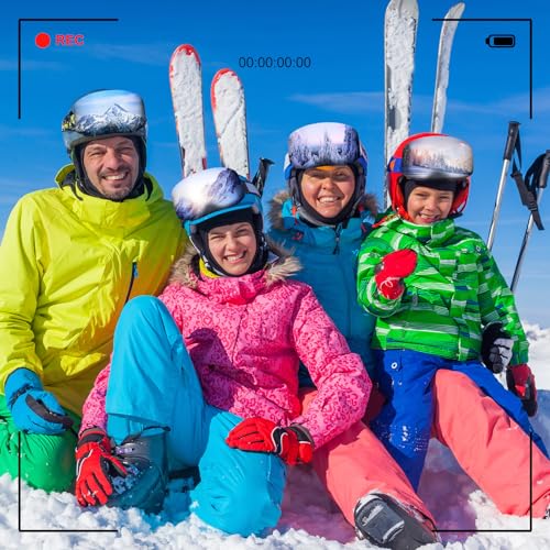 Copkim 6 Pcs Ski Snowboard Goggle Cover Sleeve Protective Goggle Cover Protectors Lens Scratch Dust Protection for Travel Storage Youth and Kids Accessories, 6 Styles - Image 4